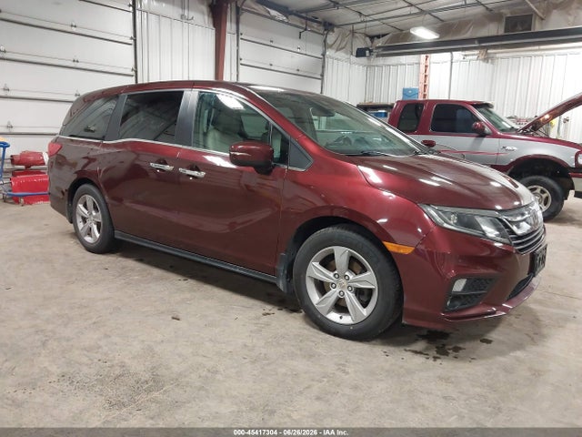 2019 Honda Odyssey Ex-l მანქანა იყიდება აუქციონზე, vin: 5FNRL6H79KB045851, აუქციონის ნომერი: 45417304