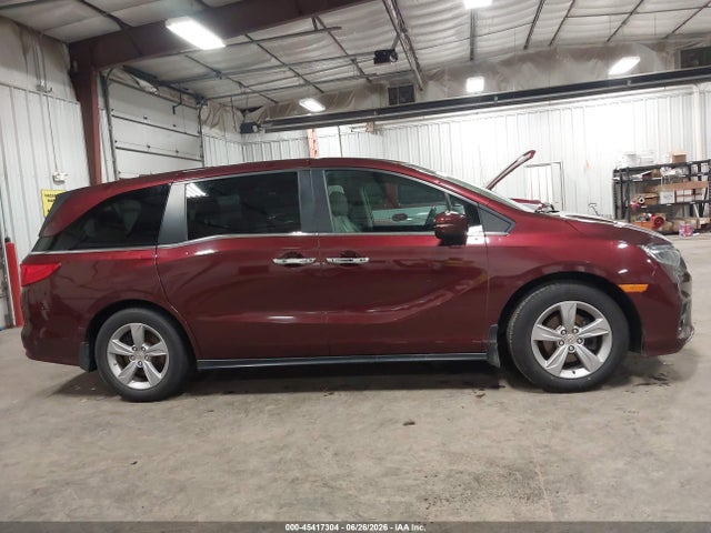 2019 Honda Odyssey Ex-l მანქანა იყიდება აუქციონზე, vin: 5FNRL6H79KB045851, აუქციონის ნომერი: 45417304