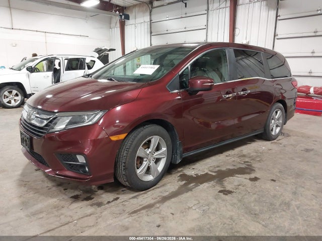 2019 Honda Odyssey Ex-l მანქანა იყიდება აუქციონზე, vin: 5FNRL6H79KB045851, აუქციონის ნომერი: 45417304