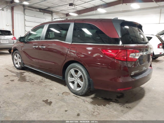 2019 Honda Odyssey Ex-l მანქანა იყიდება აუქციონზე, vin: 5FNRL6H79KB045851, აუქციონის ნომერი: 45417304
