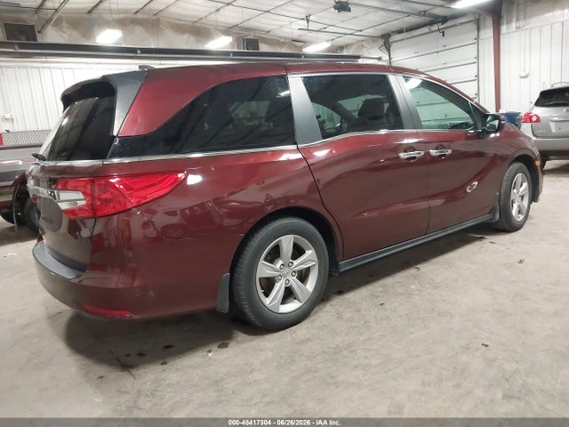 2019 Honda Odyssey Ex-l მანქანა იყიდება აუქციონზე, vin: 5FNRL6H79KB045851, აუქციონის ნომერი: 45417304