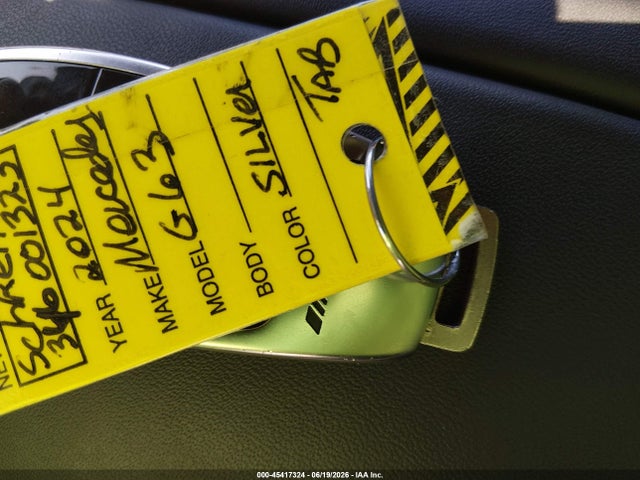 45417324 :رقم المزاد ، W1NYC7HJ1RX509897 vin ، 2024 Mercedes-benz Amg G 63 4matic مزاد بيع