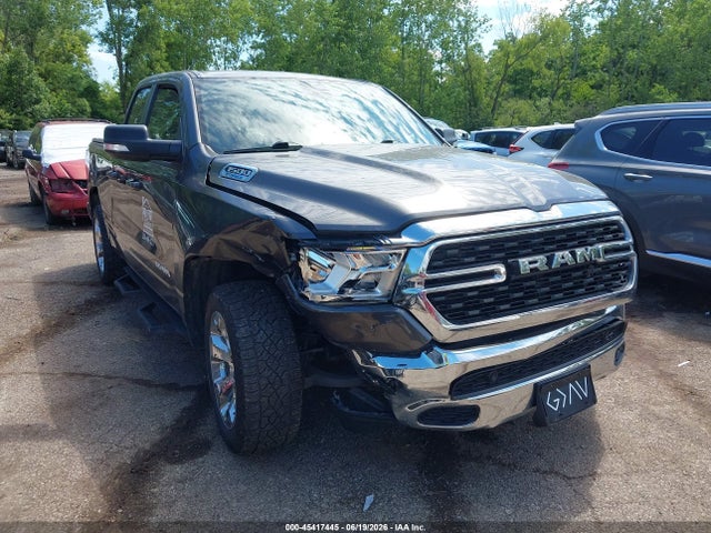 45417445 :رقم المزاد ، 1C6RRFBG7NN262478 vin ، 2022 Ram 1500 Big Horn  4x4 6'4 Box مزاد بيع