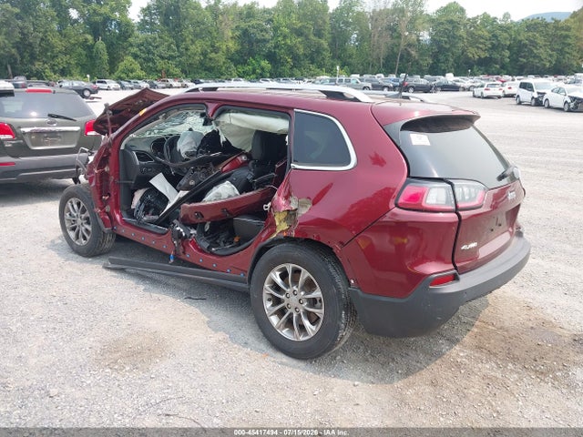 Продажа на аукционе авто 2021 Jeep Cherokee Latitude Lux 4x4, vin: 1C4PJMMX9MD120923, номер лота: 45417494