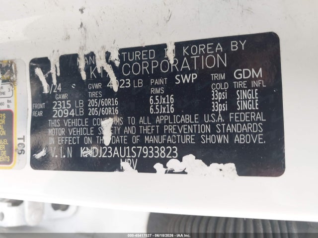 KIA SOUL LX 2025 KNDJ23AU1S7933823 Image 8