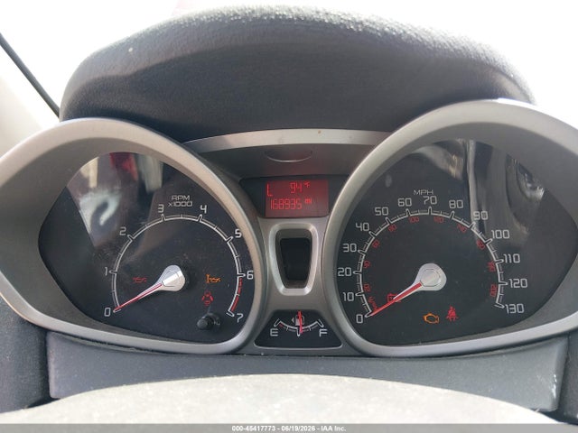 2011 Ford Fiesta Ses მანქანა იყიდება აუქციონზე, vin: 3FADP4FJ8BM128691, აუქციონის ნომერი: 45417773