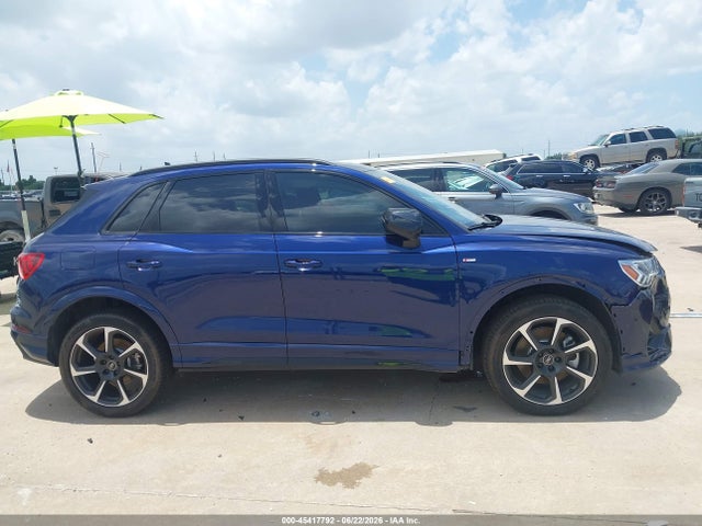 Aukcja sprzedaży 2025 Audi Q3 Premium 45 Tfsi S Line Quattro Tiptronic, vin: WA1EECF37S1108729, numer aukcji: 45417792