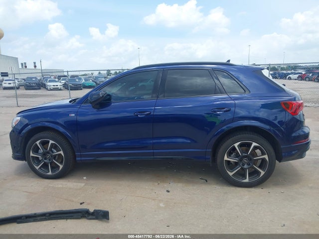 Aukcja sprzedaży 2025 Audi Q3 Premium 45 Tfsi S Line Quattro Tiptronic, vin: WA1EECF37S1108729, numer aukcji: 45417792