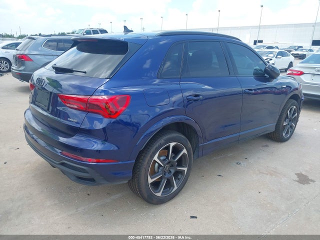 Aukcja sprzedaży 2025 Audi Q3 Premium 45 Tfsi S Line Quattro Tiptronic, vin: WA1EECF37S1108729, numer aukcji: 45417792