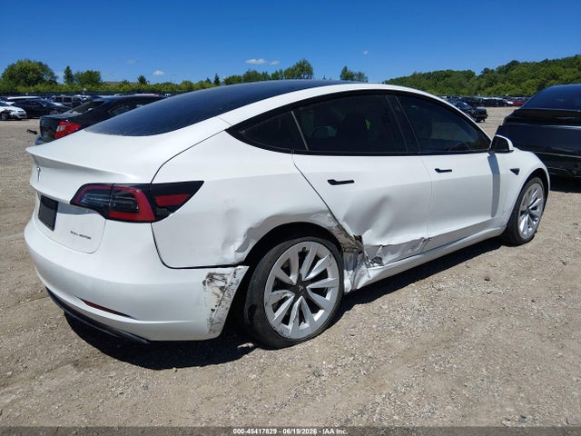 45417829 :رقم المزاد ، 5YJ3E1EB0NF109291 vin ، 2022 Tesla Model 3 Long Range Dual Motor All-wheel Drive مزاد بيع