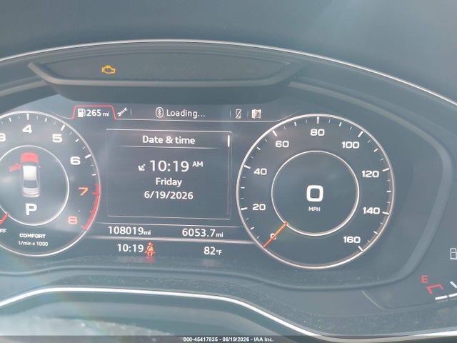 45417835 :رقم المزاد ، WAUENAF48JA058129 vin ، 2018 Audi A4 2.0t Premium/2.0t Tech Premium مزاد بيع