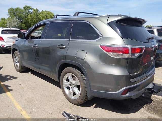 45417932 :رقم المزاد ، 5TDDKRFH6GS330326 vin ، 2016 Toyota Highlander Limited V6 مزاد بيع