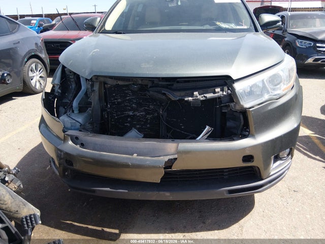 45417932 :رقم المزاد ، 5TDDKRFH6GS330326 vin ، 2016 Toyota Highlander Limited V6 مزاد بيع
