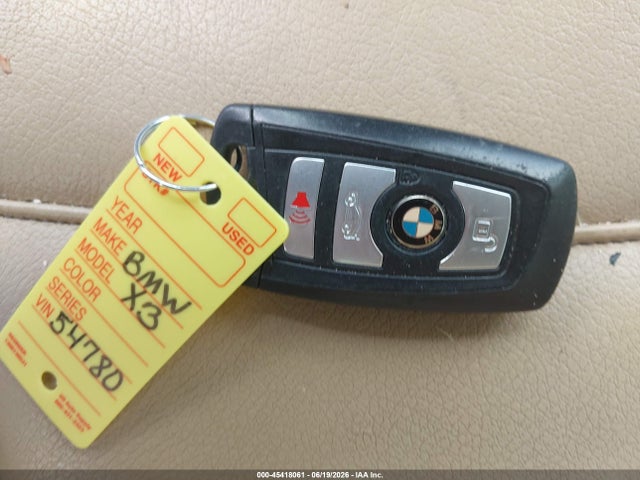 2015 Bmw X3 Xdrive28i მანქანა იყიდება აუქციონზე, vin: 5UXWX9C56F0D54780, აუქციონის ნომერი: 45418061