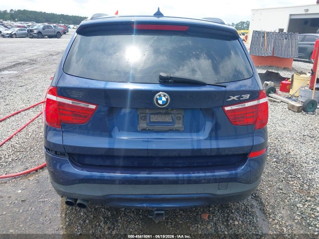 2015 Bmw X3 Xdrive28i მანქანა იყიდება აუქციონზე, vin: 5UXWX9C56F0D54780, აუქციონის ნომერი: 45418061