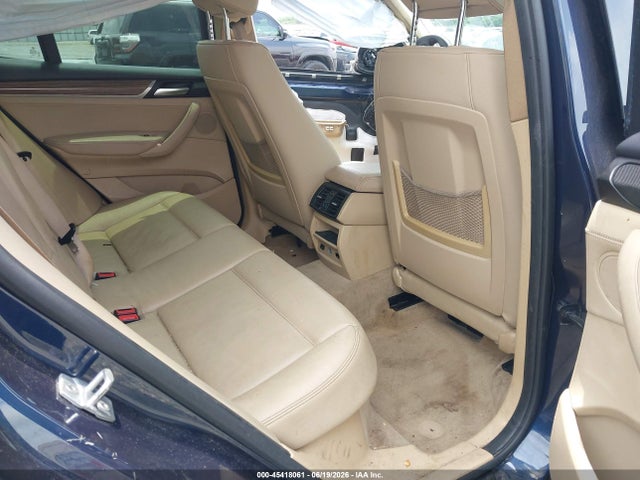 2015 Bmw X3 Xdrive28i მანქანა იყიდება აუქციონზე, vin: 5UXWX9C56F0D54780, აუქციონის ნომერი: 45418061