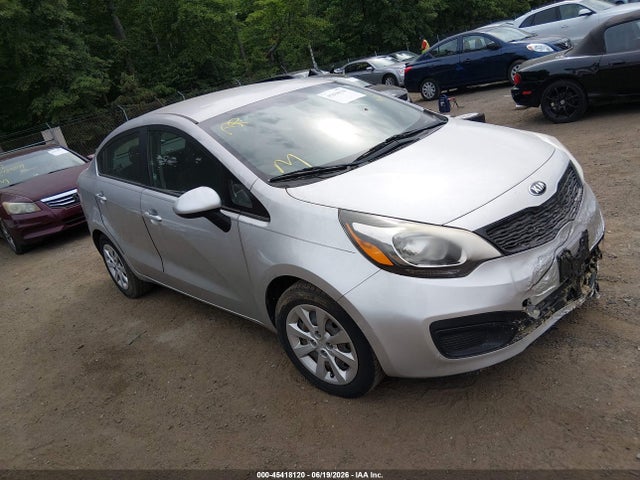 45418120 :رقم المزاد ، KNADM4A31E6419059 vin ، 2014 Kia Rio Lx مزاد بيع
