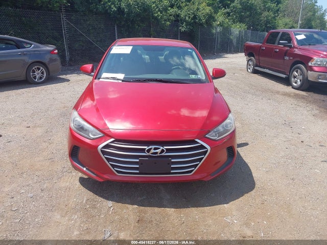 2017 Hyundai Elantra Se მანქანა იყიდება აუქციონზე, vin: 5NPD84LF0HH185943, აუქციონის ნომერი: 45418227
