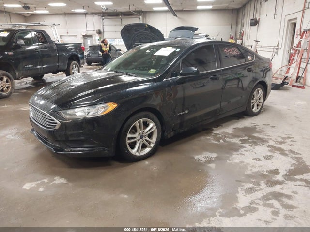 45418231 :رقم المزاد ، 3FA6P0LU5JR141416 vin ، 2018 Ford Fusion Hybrid Se مزاد بيع