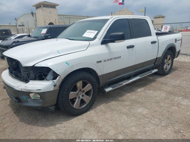 2011 Ram Ram 1500 Slt მანქანა იყიდება აუქციონზე, vin: 1D7RB1CT3BS583318, აუქციონის ნომერი: 45418314