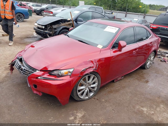 Продажа на аукционе авто 2014 Lexus Is 250, vin: JTHBF1D23E5030398, номер лота: 45418320