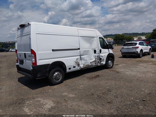 2023 Ram Promaster 2500 High Roof 159 Wb მანქანა იყიდება აუქციონზე, vin: 3C6LRVDG1PE536309, აუქციონის ნომერი: 45418340