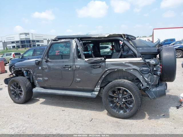 2023 Jeep Wrangler 4xe Sahara 4x4 მანქანა იყიდება აუქციონზე, vin: 1C4JJXP63PW608882, აუქციონის ნომერი: 45418358