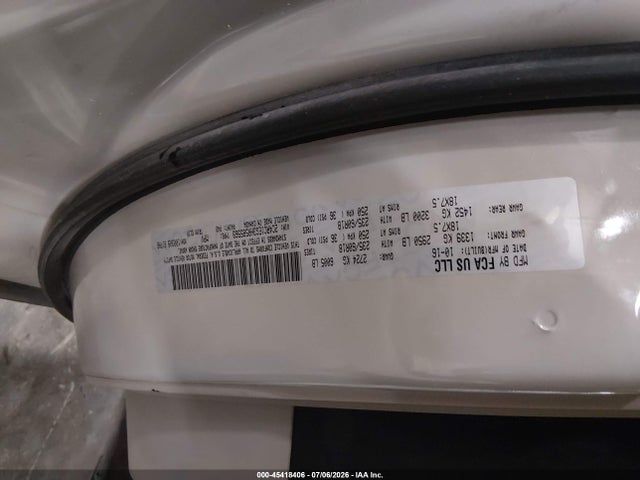 45418406 :رقم المزاد ، 2C4RC1EG3HR585569 vin ، 2017 Chrysler Pacifica Touring-l Plus مزاد بيع