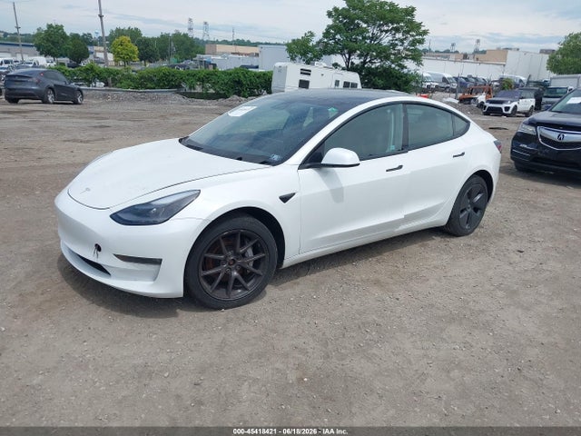 Tesla Model 3 Long Range 2021 5YJ3E1EB7MF054854 Image 2