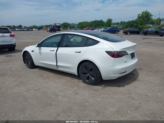 Tesla Model 3 Long Range 2021 5YJ3E1EB7MF054854 Image 3