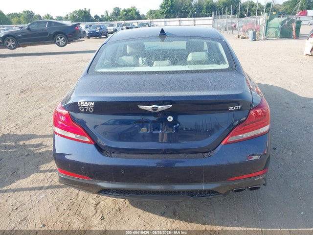 Продажа на аукционе авто 2019 Genesis G70 2.0t Advanced, vin: KMTG34LA3KU021018, номер лота: 45418436