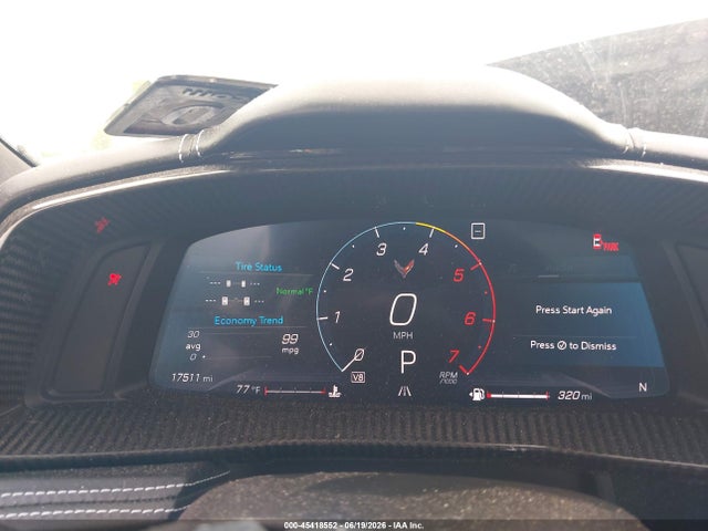 1G1Y82D47L5103355 Chevrolet Corvette Stingray Rwd 3lt
