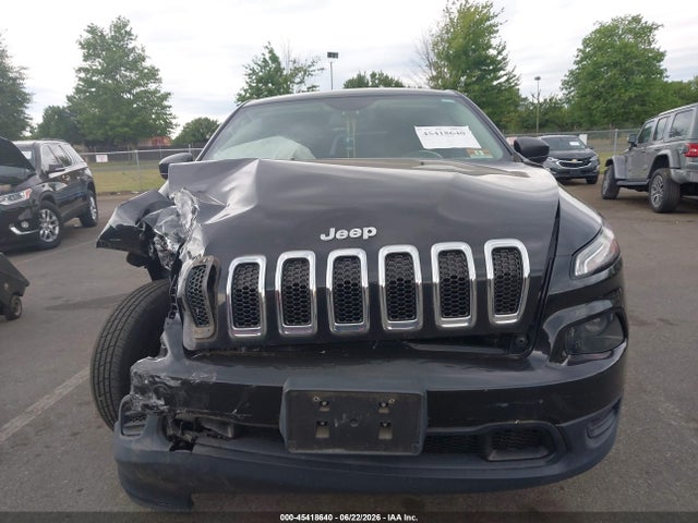 2015 Jeep Cherokee Sport მანქანა იყიდება აუქციონზე, vin: 1C4PJMABXFW546782, აუქციონის ნომერი: 45418640