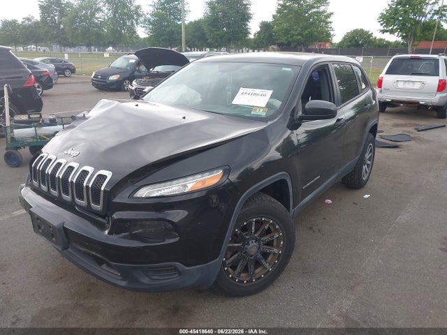 2015 Jeep Cherokee Sport მანქანა იყიდება აუქციონზე, vin: 1C4PJMABXFW546782, აუქციონის ნომერი: 45418640
