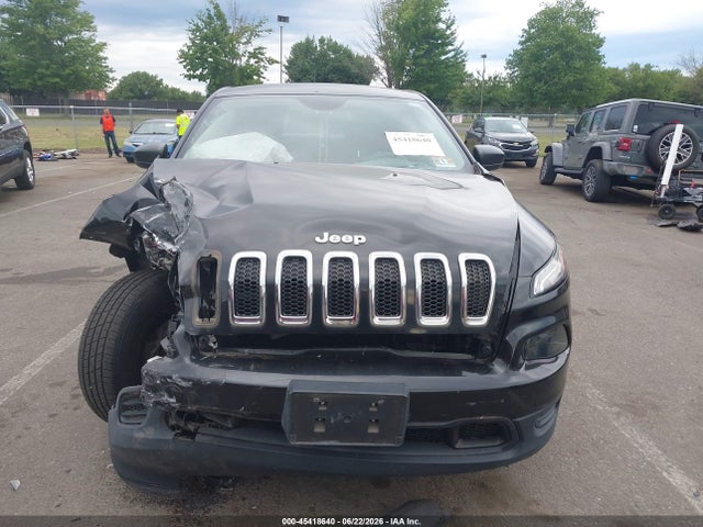 2015 Jeep Cherokee Sport მანქანა იყიდება აუქციონზე, vin: 1C4PJMABXFW546782, აუქციონის ნომერი: 45418640