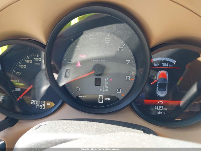 2014 Porsche Boxster S მანქანა იყიდება აუქციონზე, vin: WP0CB2A80ES141086, აუქციონის ნომერი: 45418738