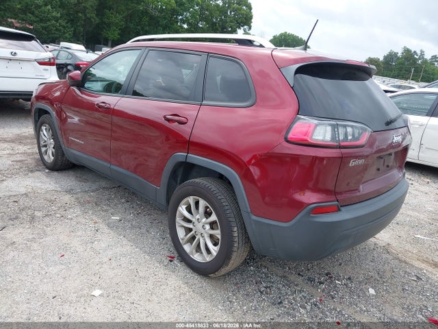 45418833 :رقم المزاد ، 1C4PJLCBXLD639543 vin ، 2020 Jeep Cherokee Latitude Fwd مزاد بيع