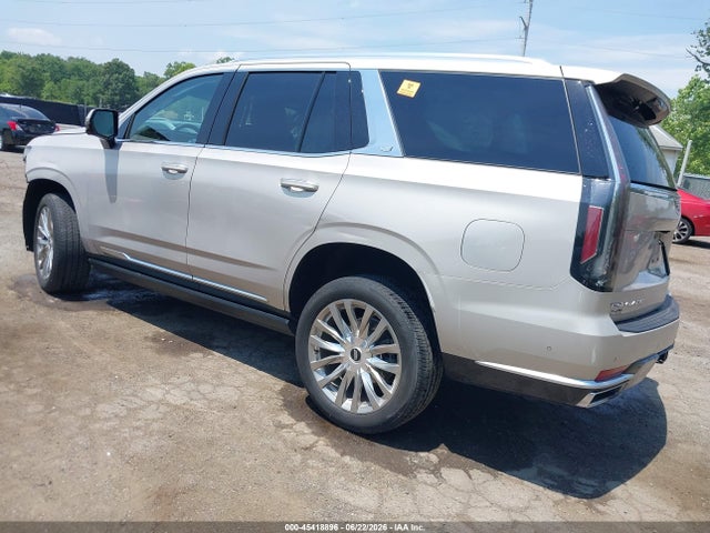 45418896 :رقم المزاد ، 1GYS4CKL4NR117907 vin ، 2022 Cadillac Escalade 4wd Premium Luxury مزاد بيع
