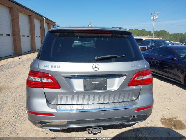 Auction sale of the 2015 Mercedes-benz Ml 350 4matic, vin: 4JGDA5HB2FA587513, lot number: 45418923