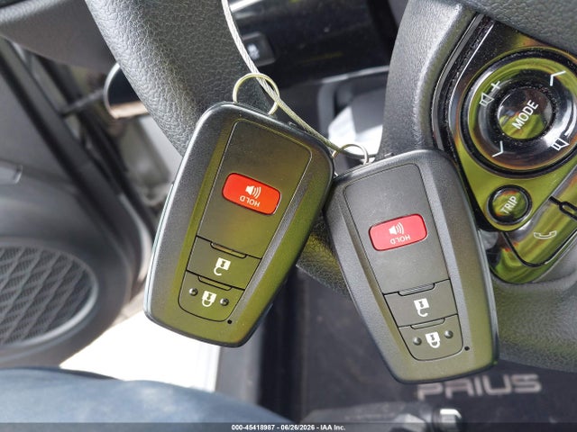 45418987 :رقم المزاد ، JTDKAMFUXN3180164 vin ، 2022 Toyota Prius Le مزاد بيع