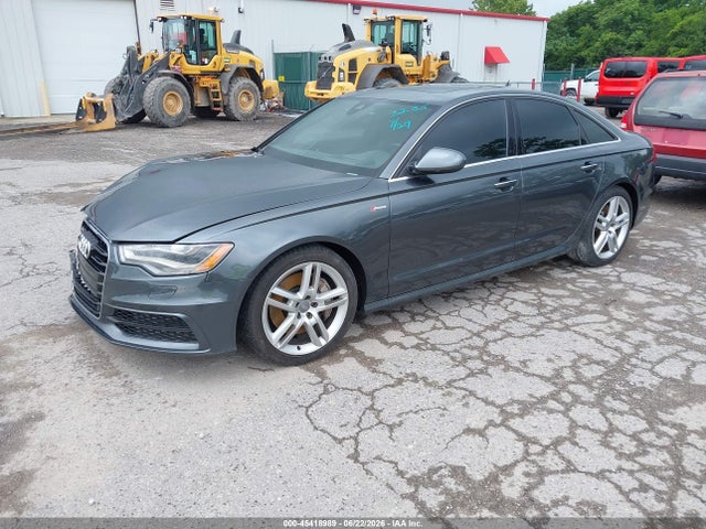 45418989 :رقم المزاد ، WAUHGAFCXFN023235 vin ، 2015 Audi A6 3.0t Premium Plus مزاد بيع