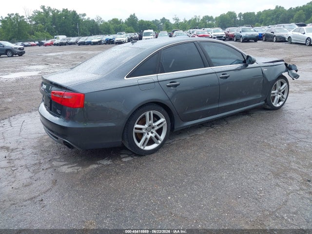 45418989 :رقم المزاد ، WAUHGAFCXFN023235 vin ، 2015 Audi A6 3.0t Premium Plus مزاد بيع