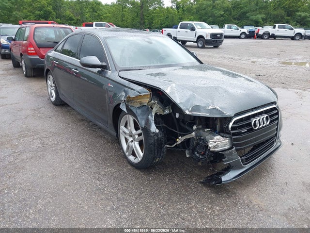 45418989 :رقم المزاد ، WAUHGAFCXFN023235 vin ، 2015 Audi A6 3.0t Premium Plus مزاد بيع