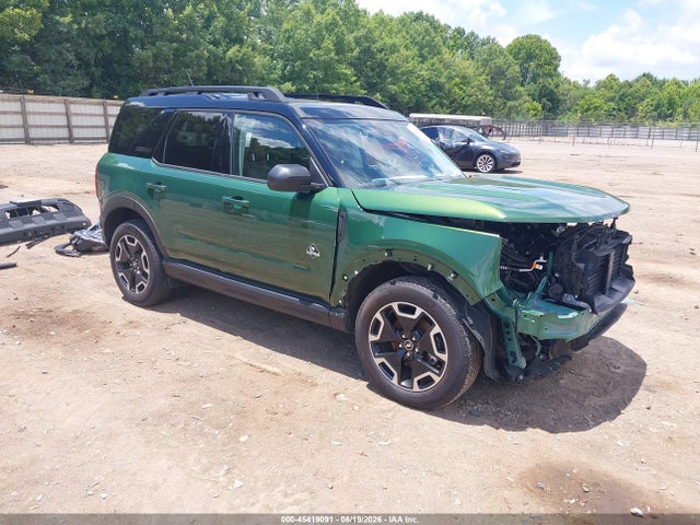 2024 Ford Bronco Sport Outer Banks მანქანა იყიდება აუქციონზე, vin: 3FMCR9C63RRF18331, აუქციონის ნომერი: 45419091
