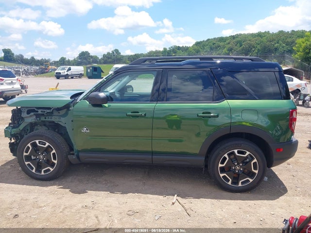 2024 Ford Bronco Sport Outer Banks მანქანა იყიდება აუქციონზე, vin: 3FMCR9C63RRF18331, აუქციონის ნომერი: 45419091