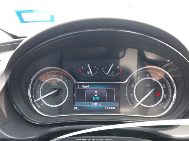 45419111 :رقم المزاد ، 2G4GK5EX6G9121543 vin ، 2016 Buick Regal Turbo مزاد بيع