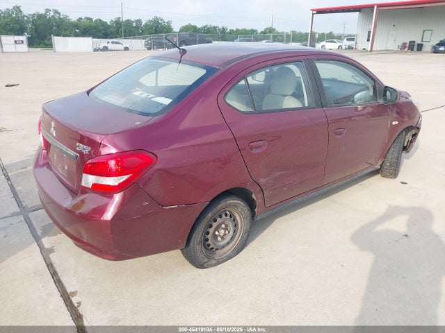 Auction sale of the 2019 Mitsubishi Mirage G4 Es, vin: ML32F3FJ7KHF15239, lot number: 45419184
