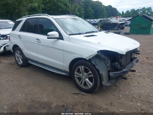 Продаж на аукціоні авто 2015 Mercedes-benz Ml 350 4matic, vin: 4JGDA5HB1FA559931, номер лоту: 45419198