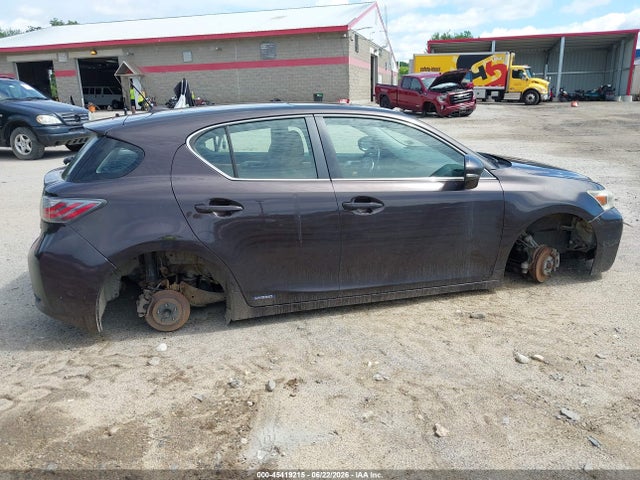 45419215 :رقم المزاد ، JTHKD5BHXB2015768 vin ، 2011 Lexus Ct 200h Premium مزاد بيع
