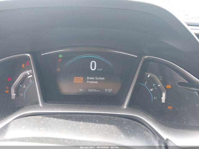 45419341 :رقم المزاد ، 2HGFC1F7XGH637271 vin ، 2016 Honda Civic Ex-l مزاد بيع